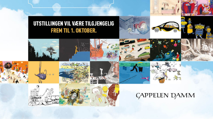 Cappelen Damm åpner unik kunstutstilling med 21 av våre fremste barnebokillustratører