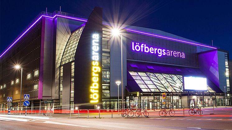 Löfbergs Arena kommer att heta Löfbergs Arena i tio år till. Minst. För nästa generation kaffe- och hockeyälskare. 