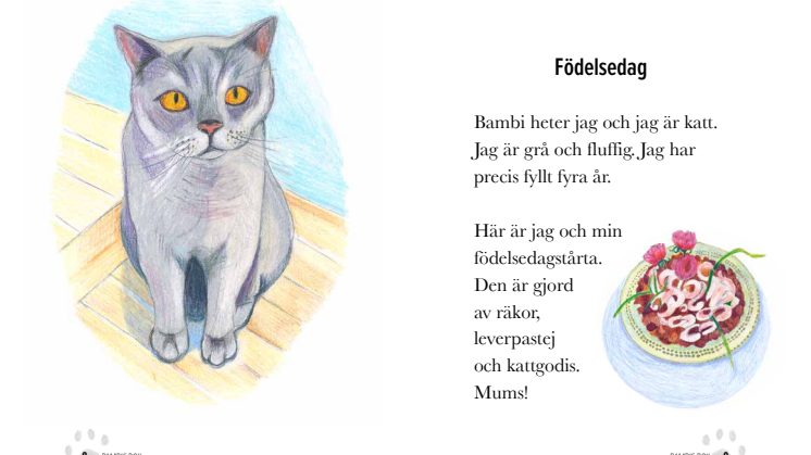 Barnboksprofilen Pernilla Stalfelt skriver kattböcker!