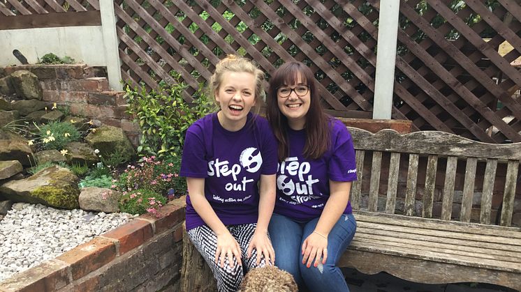 Oxford best friends take a Step Out for Stroke in Abingdon