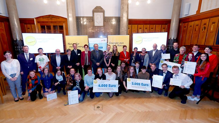 Bürgerenergiepreis geht an oberfränkische Schulen - insgesamt 10.000 Euro Preisgeld 