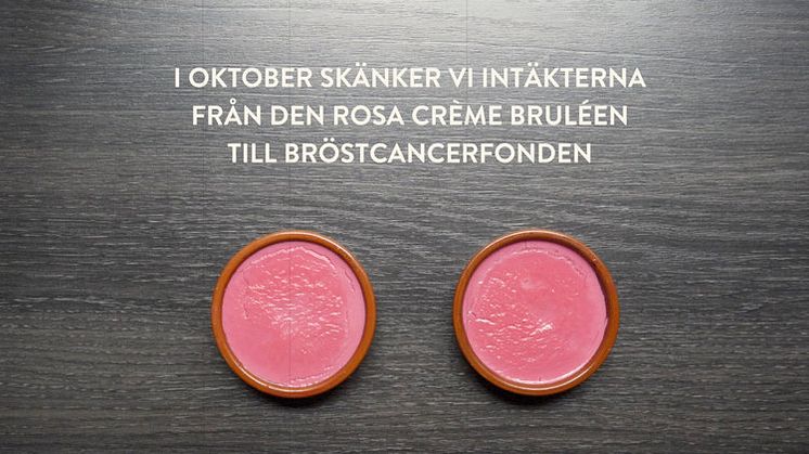 Pinchos och Svensk Cater skänker nära en halv miljon kronor till Bröstcancerfonden