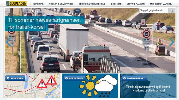 Gulpladen.dk - Danmarks ambitiøse portal for professionelle brugere af varebiler