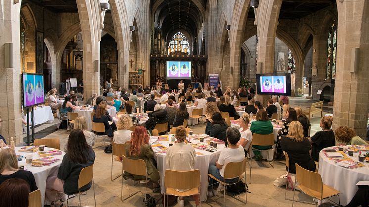 Newcastle Cathedral hosted the Story Chair launch event