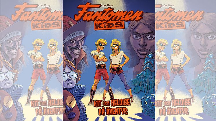 Egmont släpper nytt seriealbum för de yngsta – Fantomen Kids