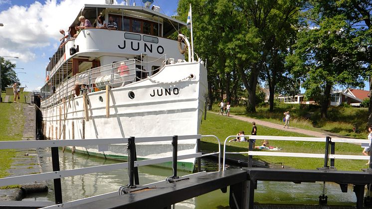 Pressbild - Göta Kanal - m/s Juno