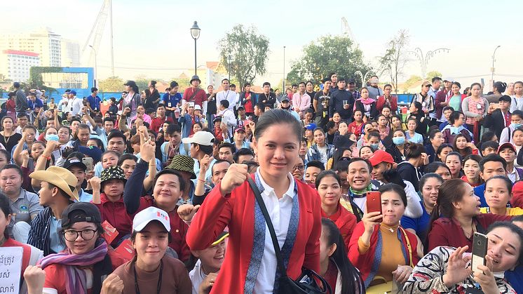 Per Anger-priset 2024: Sithar Chhim kräver bättre arbetsförhållanden för kambodjanska kvinnor