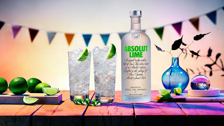 Der neue «Absolut Lime»: Frisch im Geschmack und einfach zu mixen. (Quelle: Pernod Ricard Deutschland)