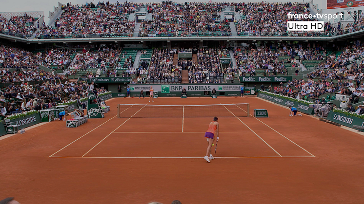 2018 French Open: two-week Grand Slam tennis tournament to be broadcast in Ultra High Definition 
