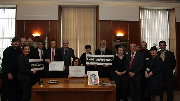Bury’s leaders sign the Declaration of Hope