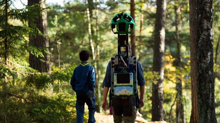 Scouterna och Google lyfter naturturismen i Borås