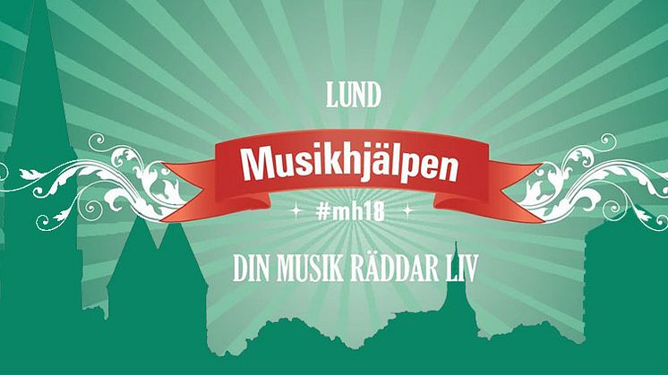 Lund – stolt värdstad för årets Musikhjälpen 2018 
