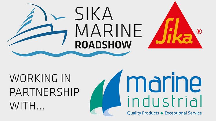 High res image - Sika UK - Sika Marine Roadshow logo