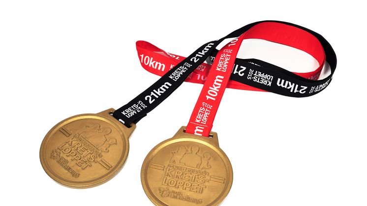 Nedbrytningsbar medalj till Kretsloppet