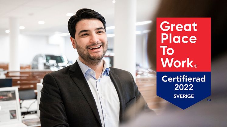 Bavaria Sverige har för fjärde året i rad blivit certifierade som Great Place To Work