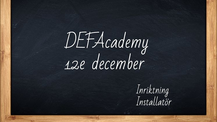 DEFAcademy, utbildning inom e-mobility