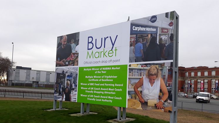 ​Bury Market greets record number of coaches in November