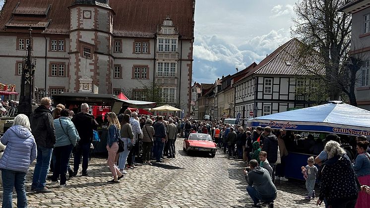 Frühlingsmarkt und Autoschau am 20. und 21. April in Alfeld