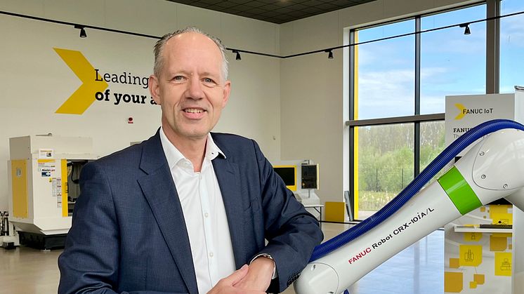 FANUC Nordic Managing Director Bob Struijk