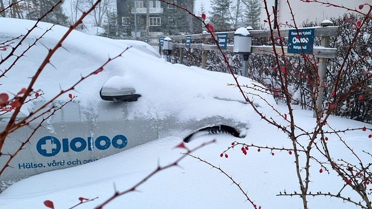 Snöoväder påverkar Tiohundras verksamheter