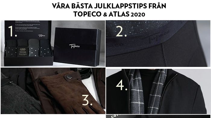 ​VÅRA BÄSTA JULKLAPPSTIPS FRÅN TOPECO & ATLAS 2020.