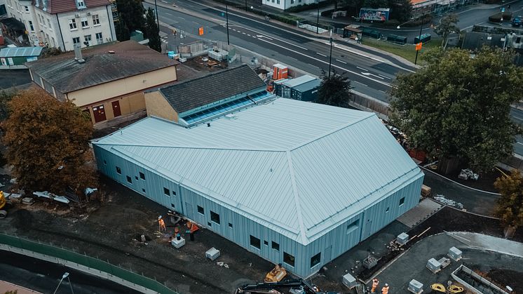 Bårhuset i Malmö - Knauf Danogips-produkter i väggar och innertak