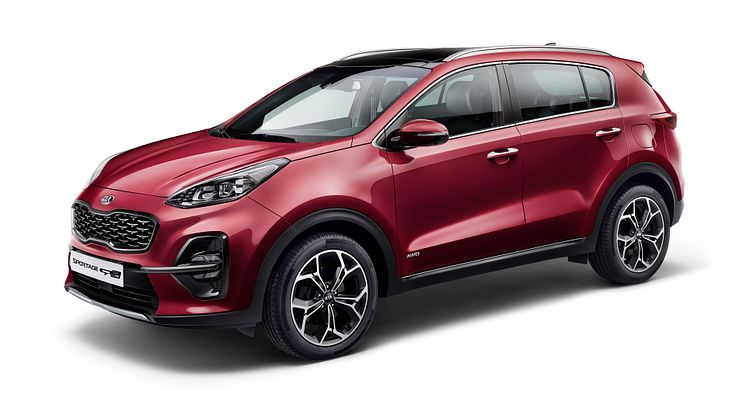 Kia avslöjar uppdaterad Sportage