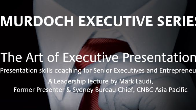 HBM's Mark Laudi to give guest lecture at Murdoch University, Dubai campus