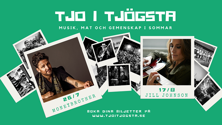 ​Nu släpps artisterna till sommarens Tjo i Tjögsta! 