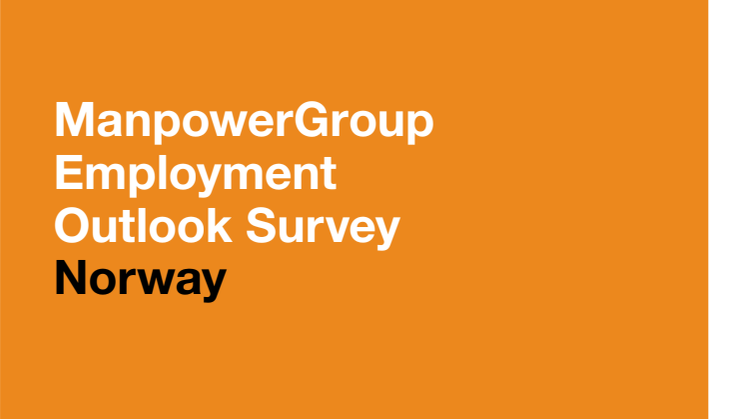 Kampen om hodene: ManpowerGroups arbeidsmarkedsbarometer Q3 2018