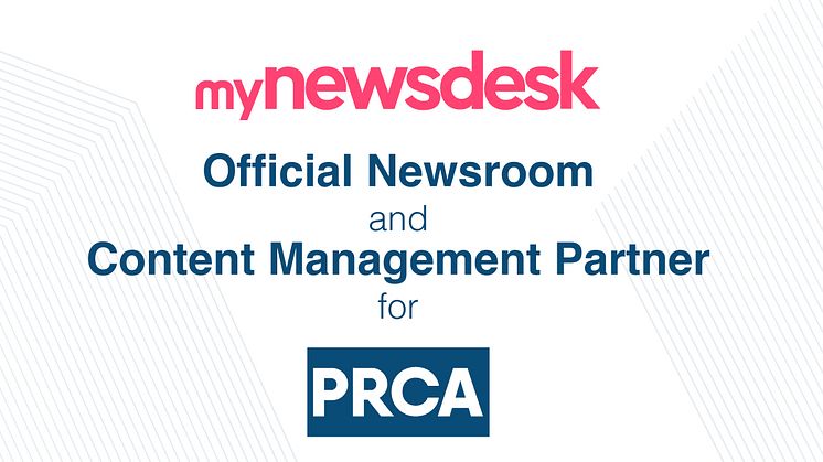 Mynewsdesk announced as PRCA official newsroom and content partners
