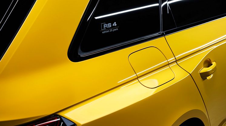 Audi RS 4 Avant edition 25 years - designdetaljer