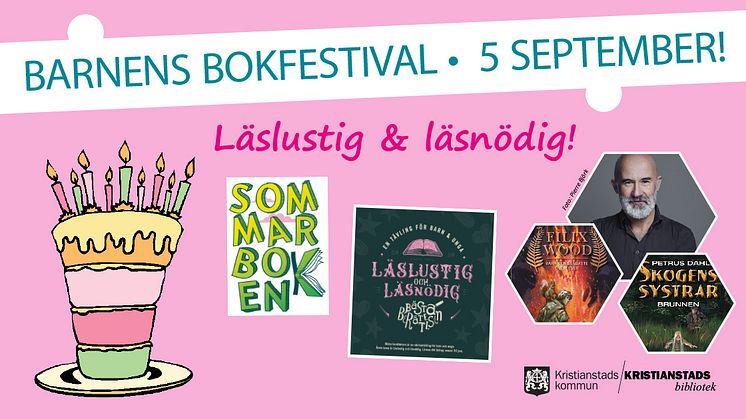 Barnens bokfestival är på gång!