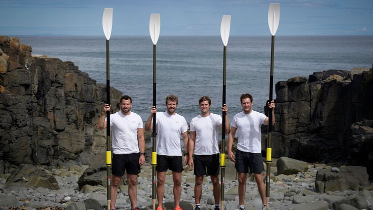 The Four Oarsmen win the Atlantic Challenge