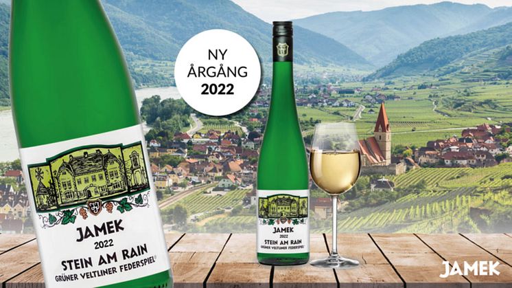 Den 21 juli lanseras Jamek Stein am Rain Grüner veltliner Federspiel 2022.