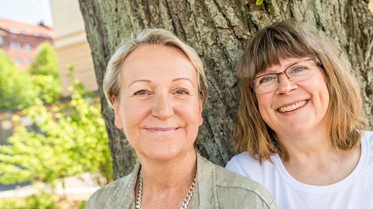Elisabeth Carlund och Annika Ridington, grundare RideQ och initiativtagare till HorseTech of Sweden