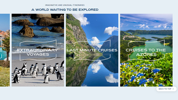 Fred. Olsen Cruise Lines is finalist in renowned digital awards