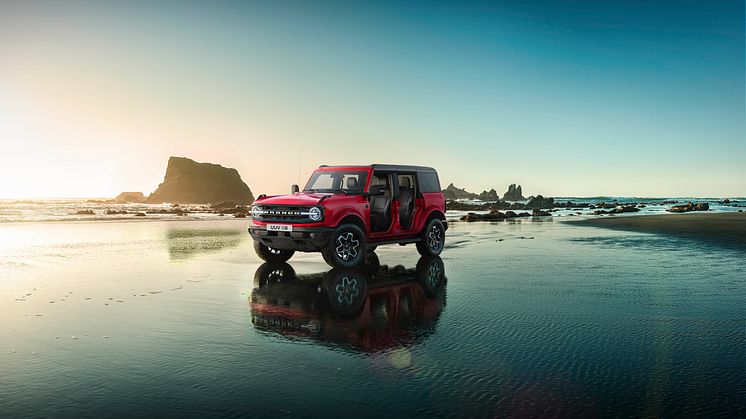 Ford Bronco: To varianter til de danske kunder