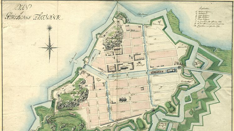 Befästningsstaden Göteborg 1795