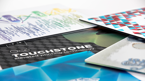 Océ Touchstone er en elevated print-løsning til fremstilling af profilerede applikationer inden for storformat, boligindretning  og emballage.