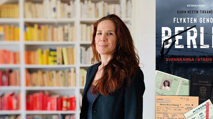 30 år sedan murens fall: Hallå där, Karin Westin Tikkanen! Författare till den högaktuella boken "Flykten genom Berlin".