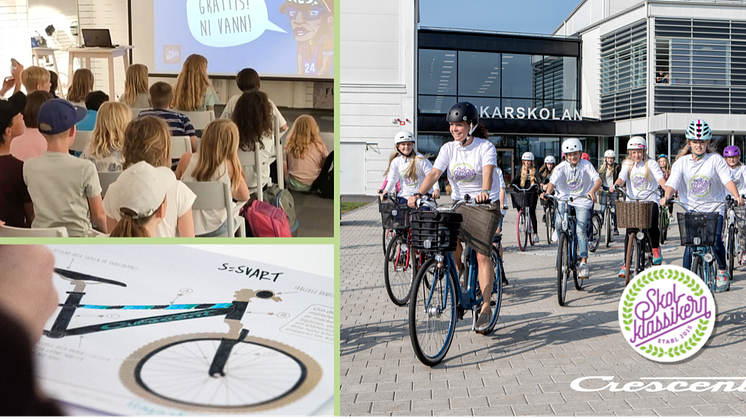   Skolklassikern och Crescent presenterar Rörelseverkstan – Barns röster om cyklar och cykling.