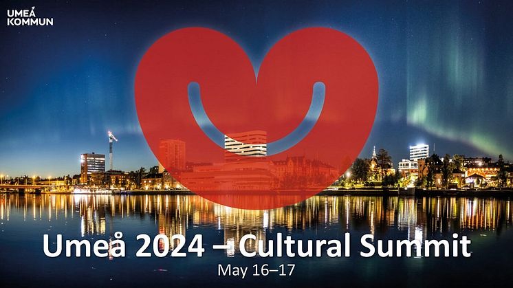 Umeå2024 – Cultural Summit är en konferens med fokus på framtidens kulturfrågor.