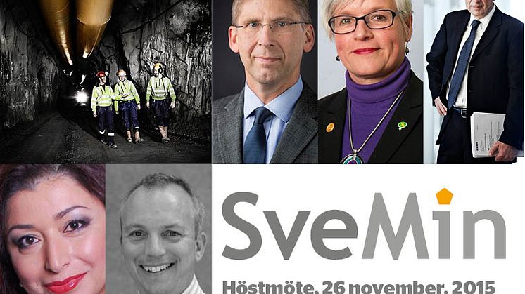 SveMins Höstmöte 2015: Innovationskraft för kommande generationer