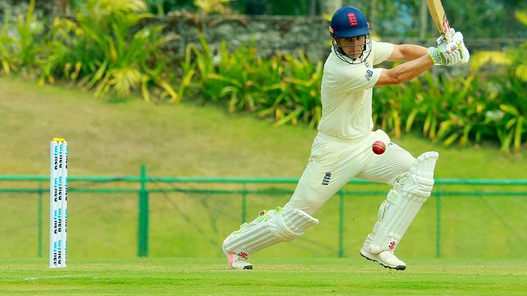 Sam Hain scored two half centuries in the first unofficial Test between England Lions and India A