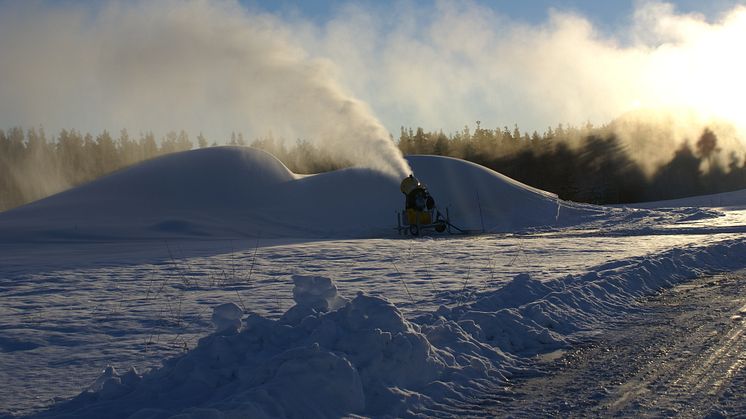 Vasaloppets snötillverkning i Oxberg (arkivbild)