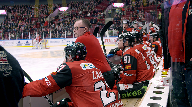 Malmö Redhawks spiller i dag i SHL som er Sveriges fremste ishockeyliga 