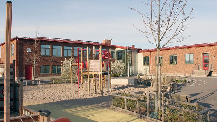 Edenryds skola invigs nu efter en lång renovering och pandemin.