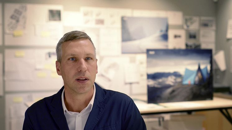 Intervju med arkitekt Mattias Litström om vandringsstugan Skýli.