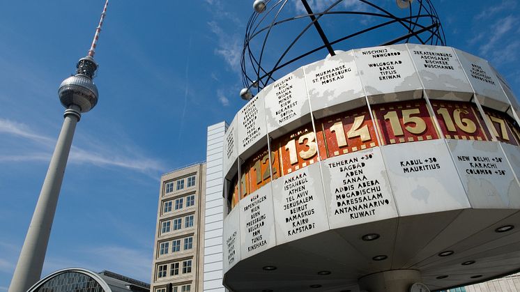 Berlin TV torn och världens tid 